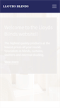 Mobile Screenshot of lloydsblinds.co.uk